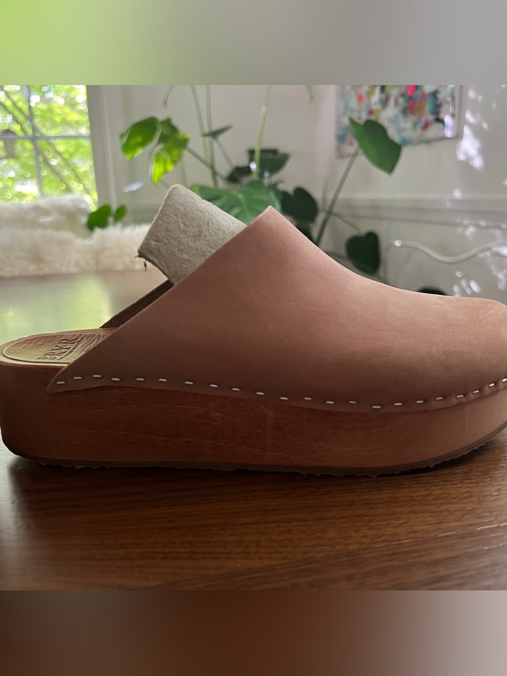 Bryr Leather Clogs - “The Bean” - Women's Size 8 - Picture 3 of 9